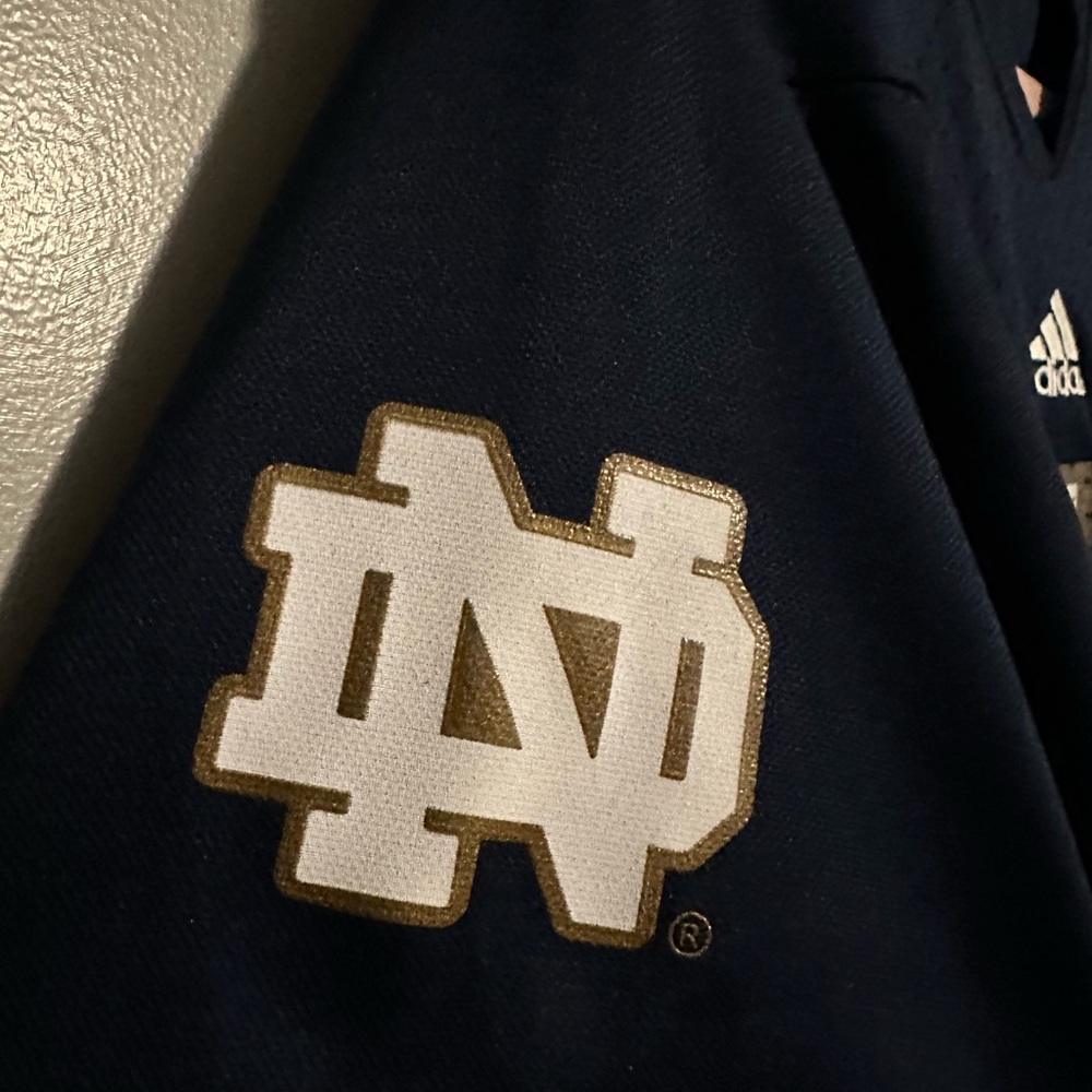 Notre Dame Fighting Irish Jersey with Number 1